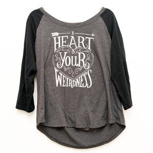 Women's Torrid I heart your Weirdness T-shirt Tee